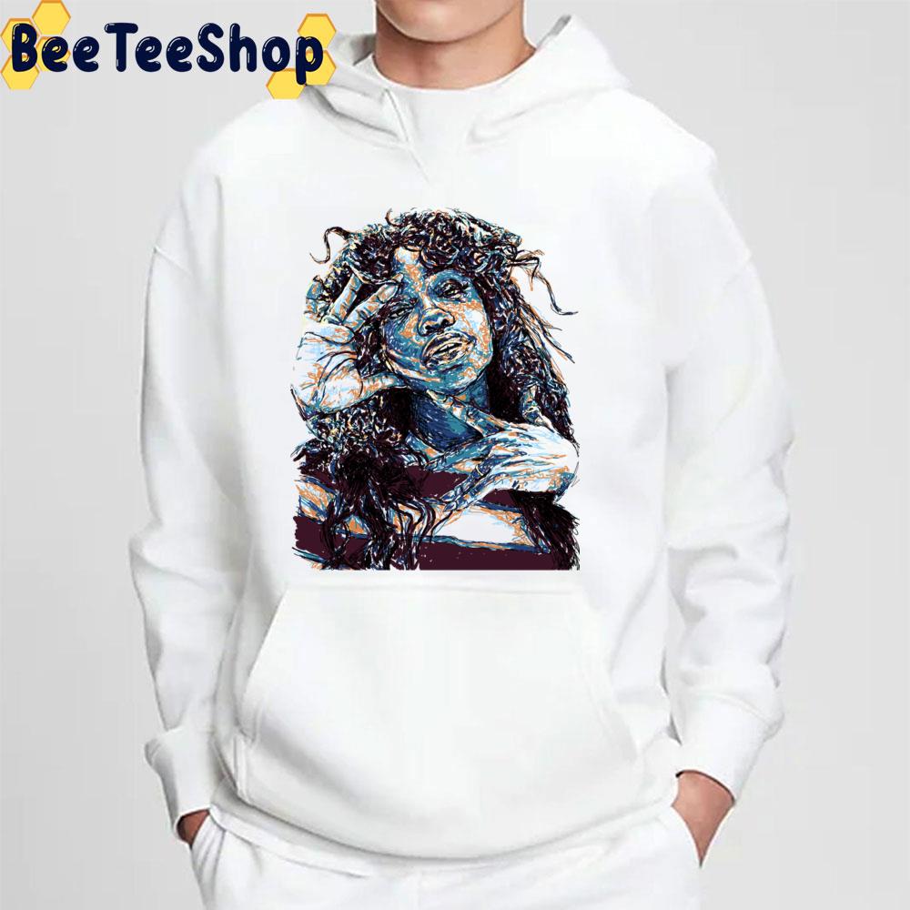 Portrait Sza Trending Unisex Sweatshirt Portrait Sza Trending Unisex Sweatshirt