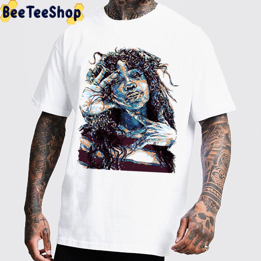 Portrait Sza Trending Unisex Sweatshirt Portrait Sza Trending Unisex Sweatshirt