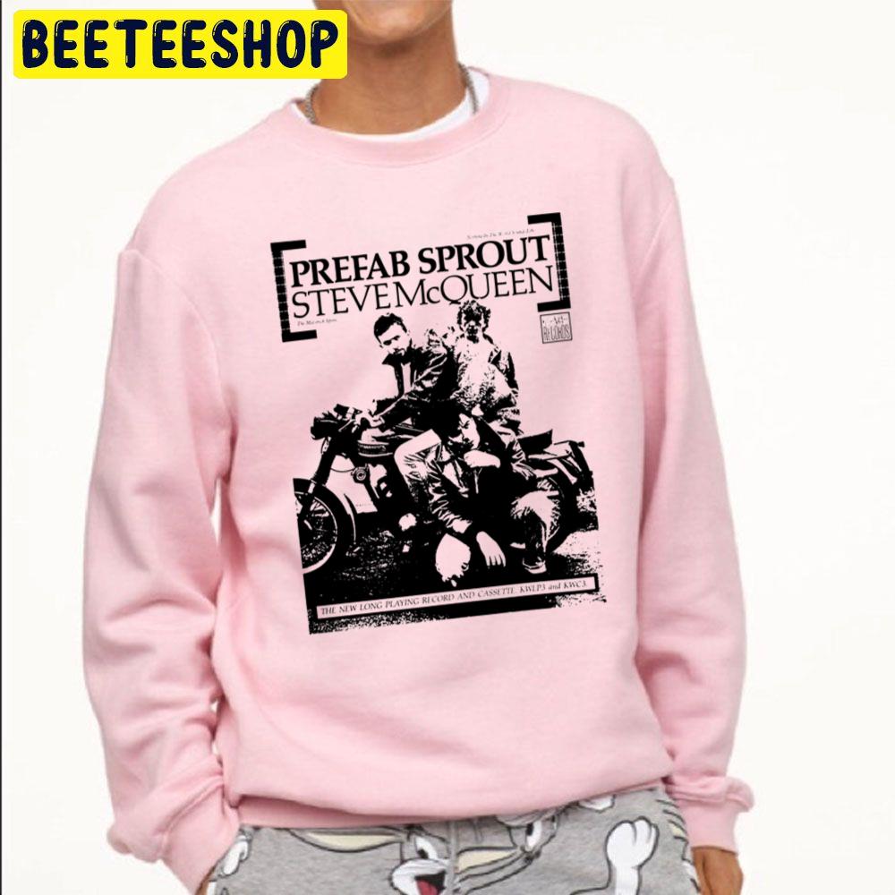 Prefab Sprout Steve Msqueen Black Art Trending Unisex Sweatshirt Prefab Sprout Steve Msqueen Black Art Trending Unisex Sweatshirt