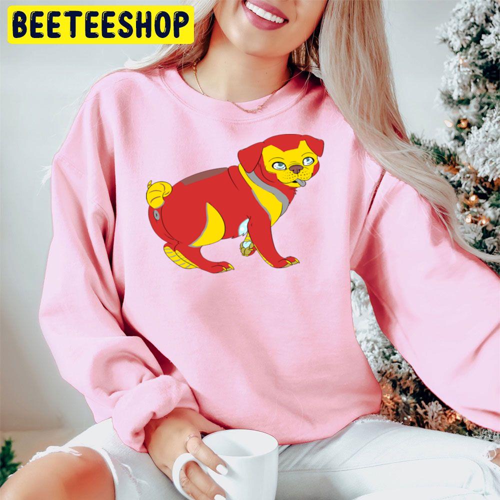 Pug Iron Man Cartoon Trending Unisex Hoodie Pug Iron Man Cartoon Trending Unisex Hoodie