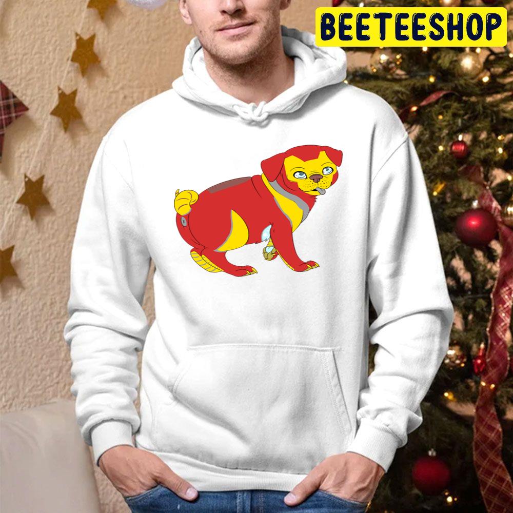 Pug Iron Man Cartoon Trending Unisex Hoodie Pug Iron Man Cartoon Trending Unisex Hoodie