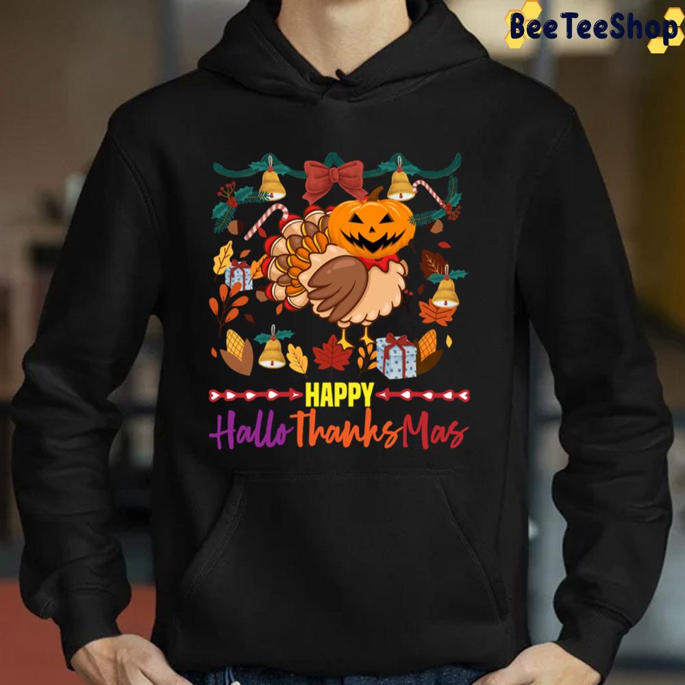 Pumpkin Haed Turkey Happy Hallothanksmas Trending Unisex Sweatshirt Pumpkin Haed Turkey Happy Hallothanksmas Trending Unisex Sweatshirt