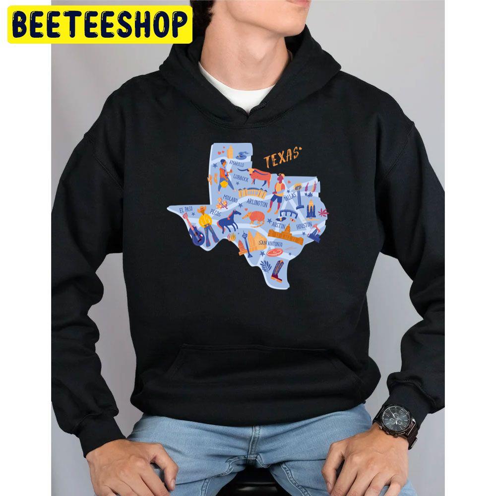 Pure Texan Fanart Trending Unisex Hoodie Pure Texan Fanart Trending Unisex Hoodie