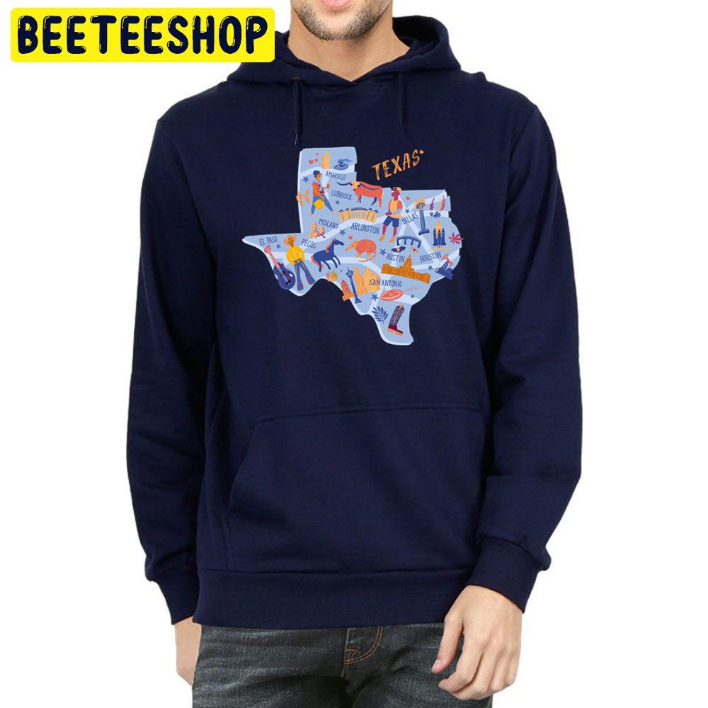 Pure Texan Fanart Trending Unisex Hoodie Pure Texan Fanart Trending Unisex Hoodie