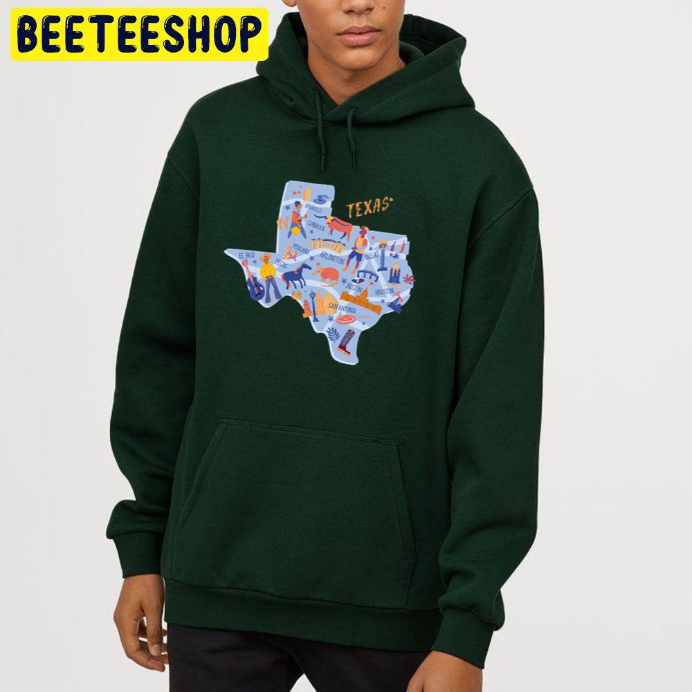 Pure Texan Fanart Trending Unisex Hoodie Pure Texan Fanart Trending Unisex Hoodie