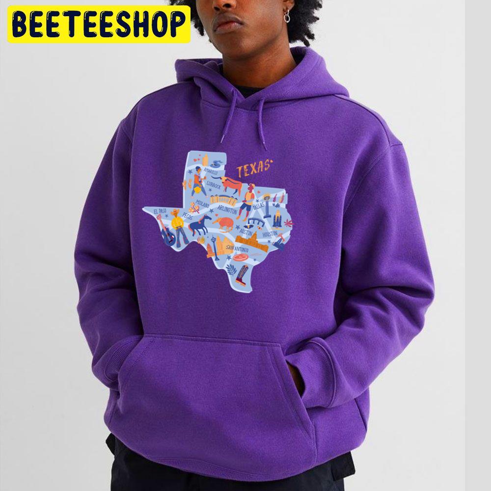Pure Texan Fanart Trending Unisex Hoodie Pure Texan Fanart Trending Unisex Hoodie