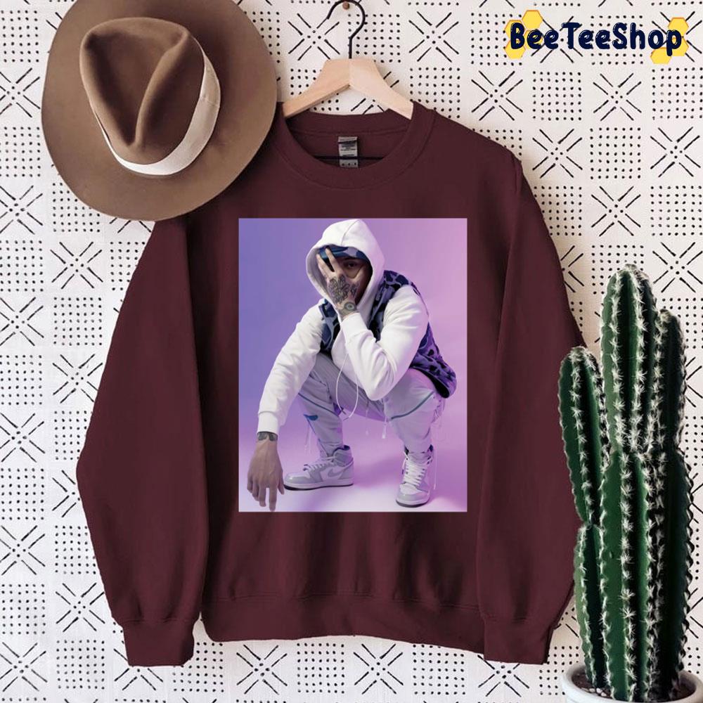 Purple Picture Central Cee Trending Unisex Sweatshirt Purple Picture Central Cee Trending Unisex Sweatshirt