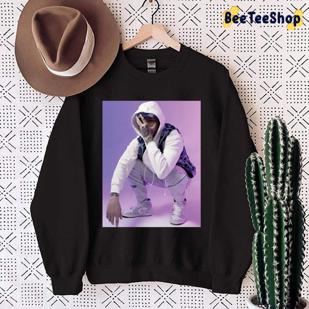 Purple Picture Central Cee Trending Unisex Sweatshirt Purple Picture Central Cee Trending Unisex Sweatshirt