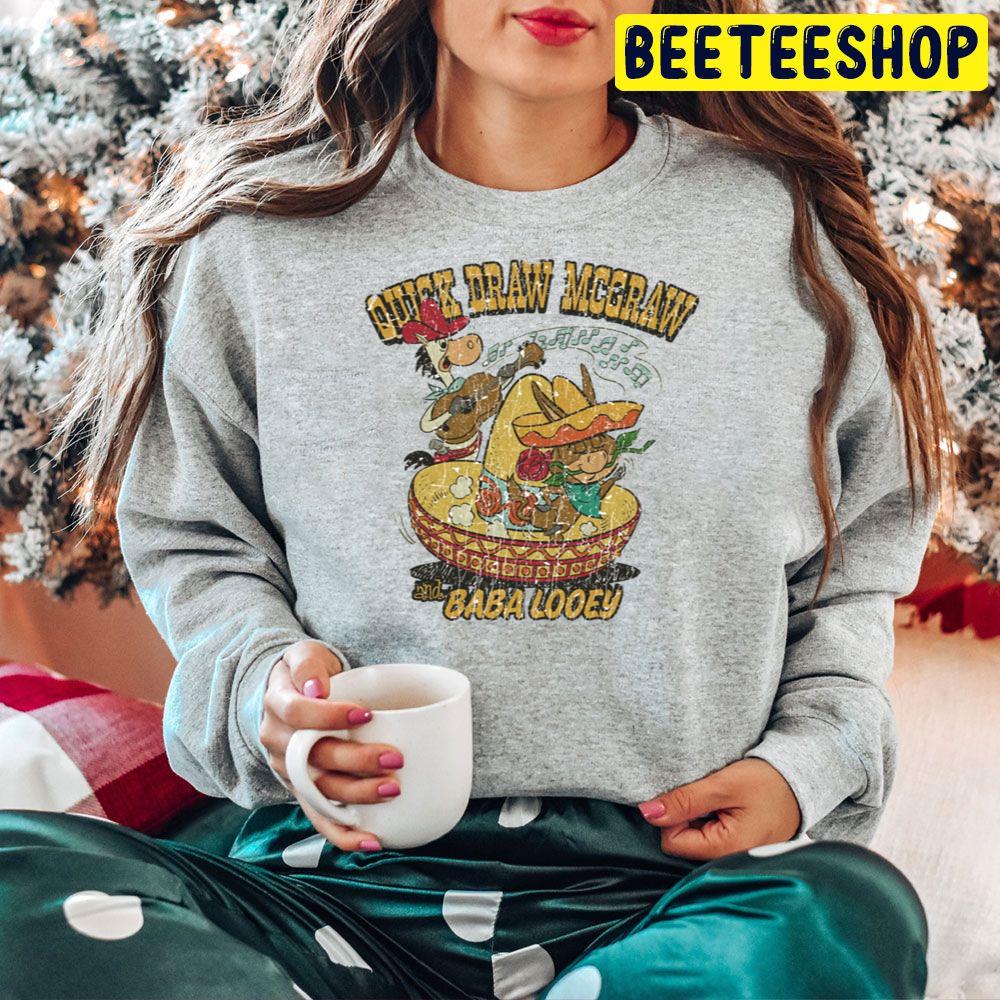 Quick Draw Mcgraw And Baba Looey Trending Unisex Hoodie Quick Draw Mcgraw And Baba Looey Trending Unisex Hoodie