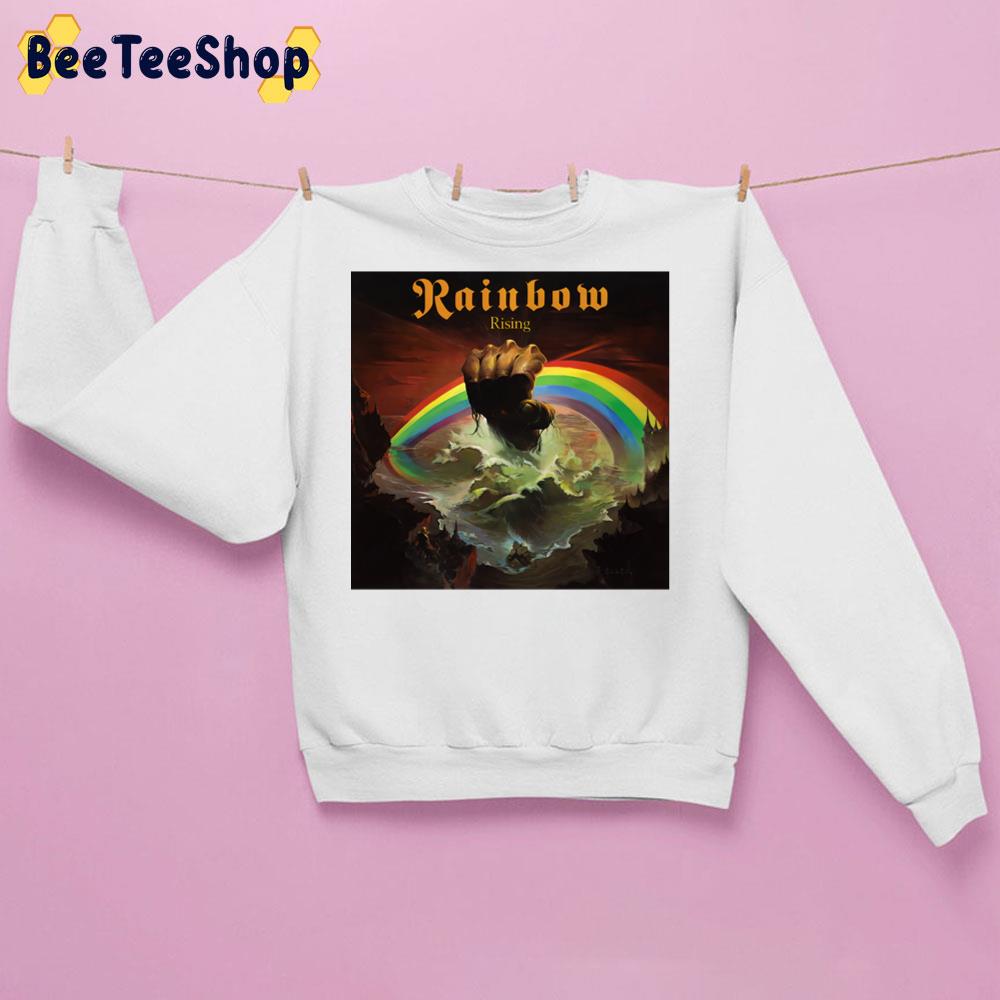 Rainbow Rising Trending Unisex Sweatshirt Rainbow Rising Trending Unisex Sweatshirt