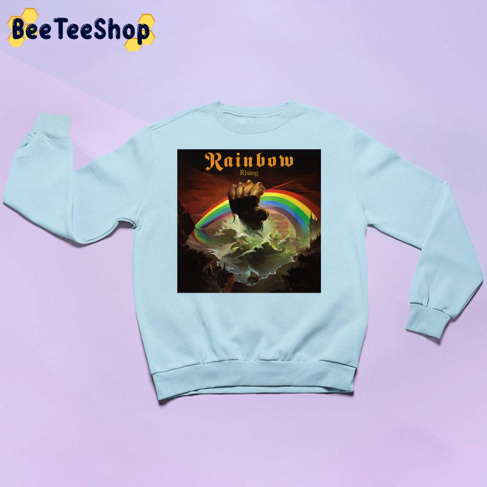 Rainbow Rising Trending Unisex Sweatshirt Rainbow Rising Trending Unisex Sweatshirt