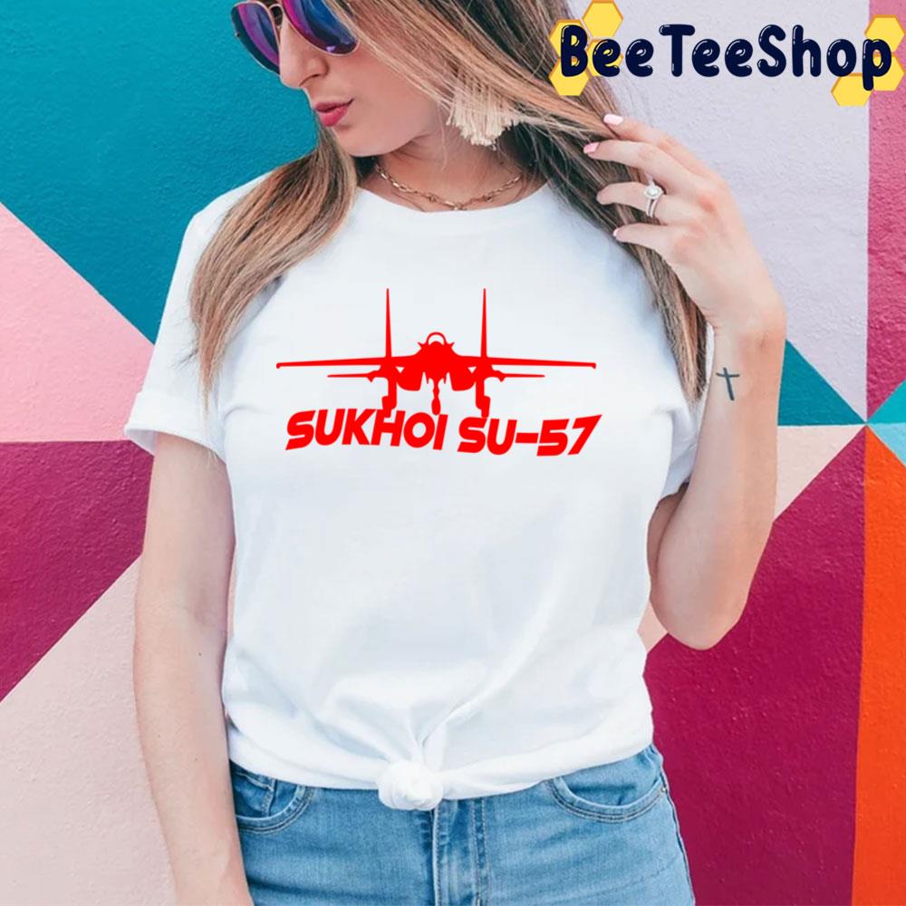 Red Color Su57 Trending Unisex Sweatshirt Red Color Su57 Trending Unisex Sweatshirt