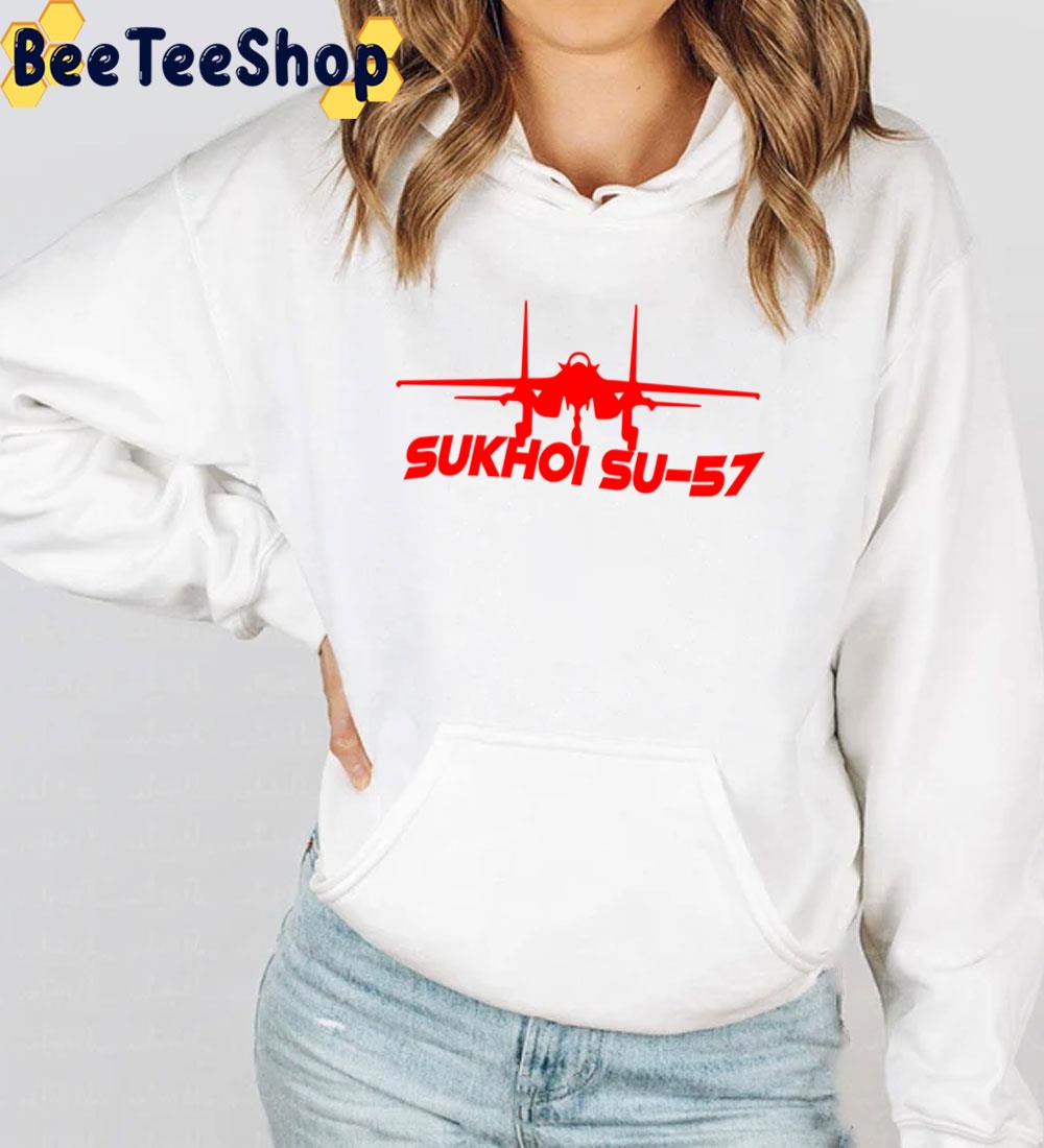 Red Color Su57 Trending Unisex Sweatshirt Red Color Su57 Trending Unisex Sweatshirt