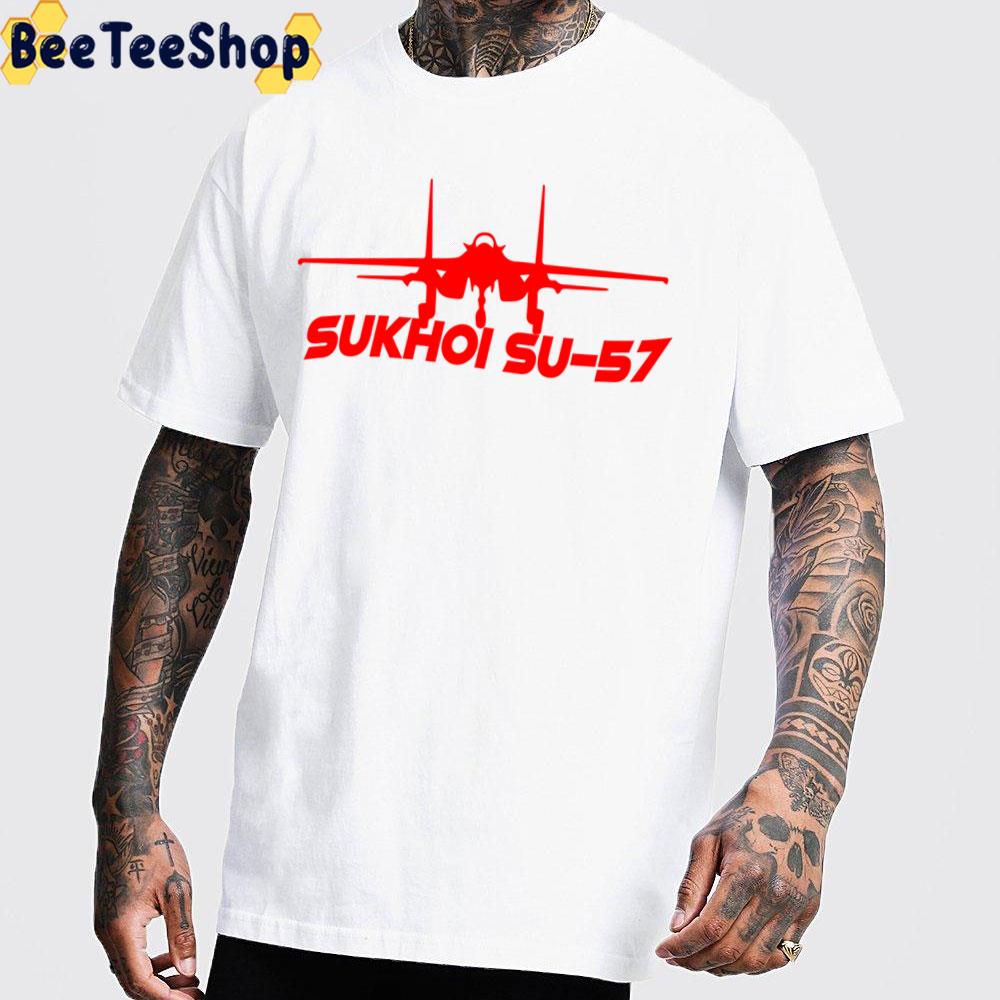 Red Color Su57 Trending Unisex Sweatshirt Red Color Su57 Trending Unisex Sweatshirt