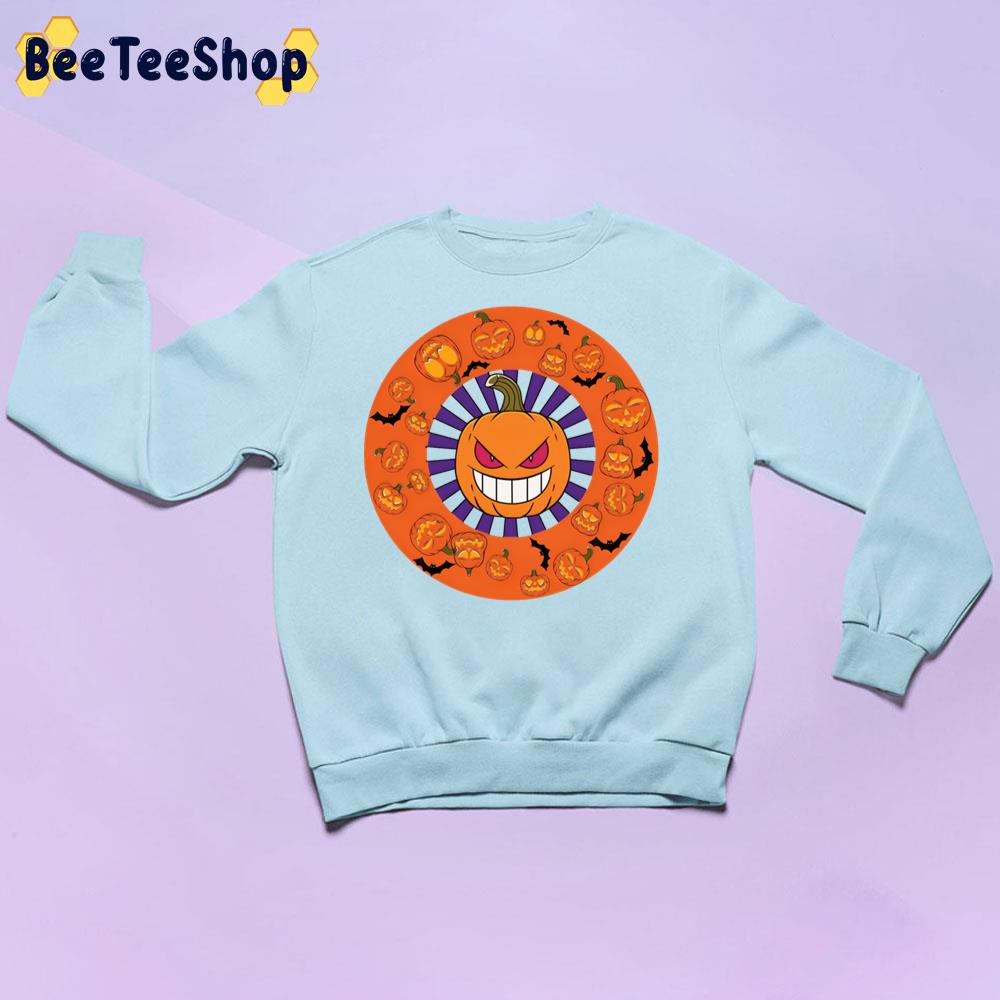 Retro Pumpkin And Bat Trending Unisex Sweatshirt Retro Pumpkin And Bat Trending Unisex Sweatshirt