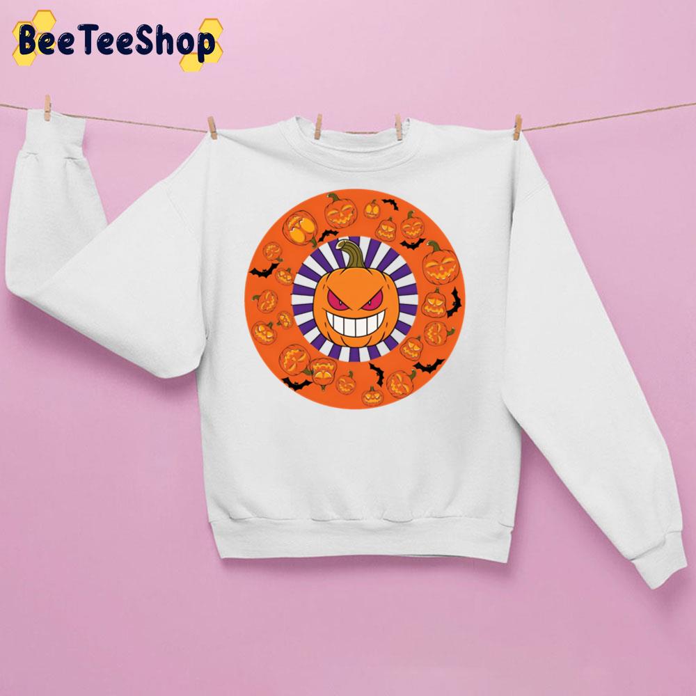 Retro Pumpkin And Bat Trending Unisex Sweatshirt Retro Pumpkin And Bat Trending Unisex Sweatshirt
