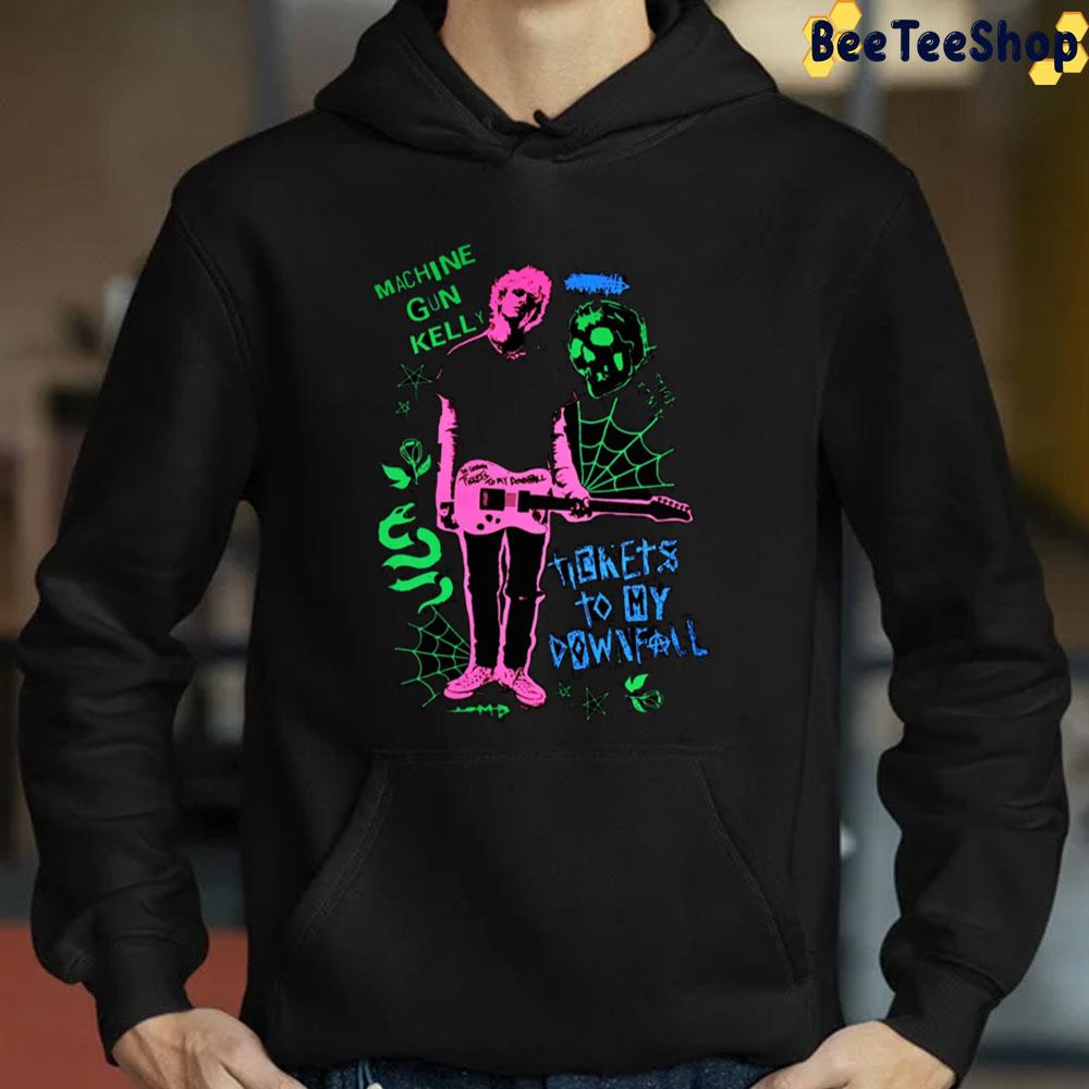 Retro Tickets To My Downfall Machine Gun Kelly Trending Unisex Sweatshirt Retro Tickets To My Downfall Machine Gun Kelly Trending Unisex Sweatshirt
