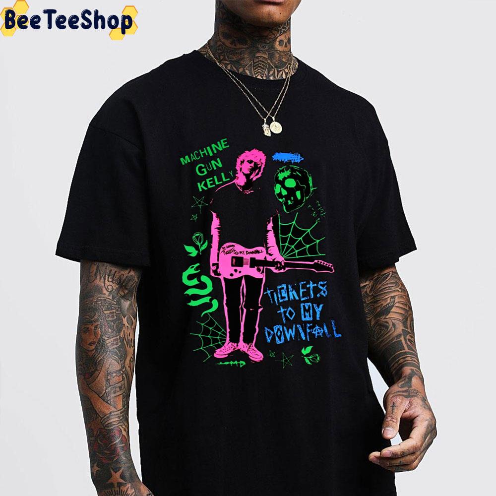 Retro Tickets To My Downfall Machine Gun Kelly Trending Unisex Sweatshirt Retro Tickets To My Downfall Machine Gun Kelly Trending Unisex Sweatshirt