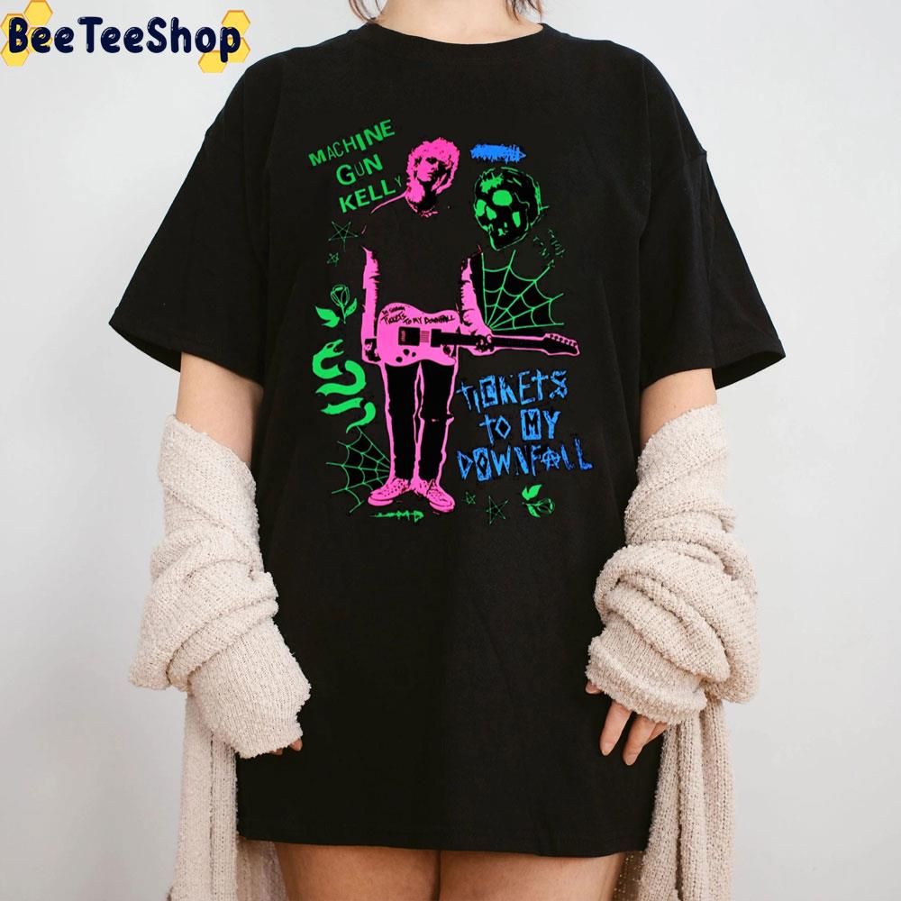 Retro Tickets To My Downfall Machine Gun Kelly Trending Unisex Sweatshirt Retro Tickets To My Downfall Machine Gun Kelly Trending Unisex Sweatshirt