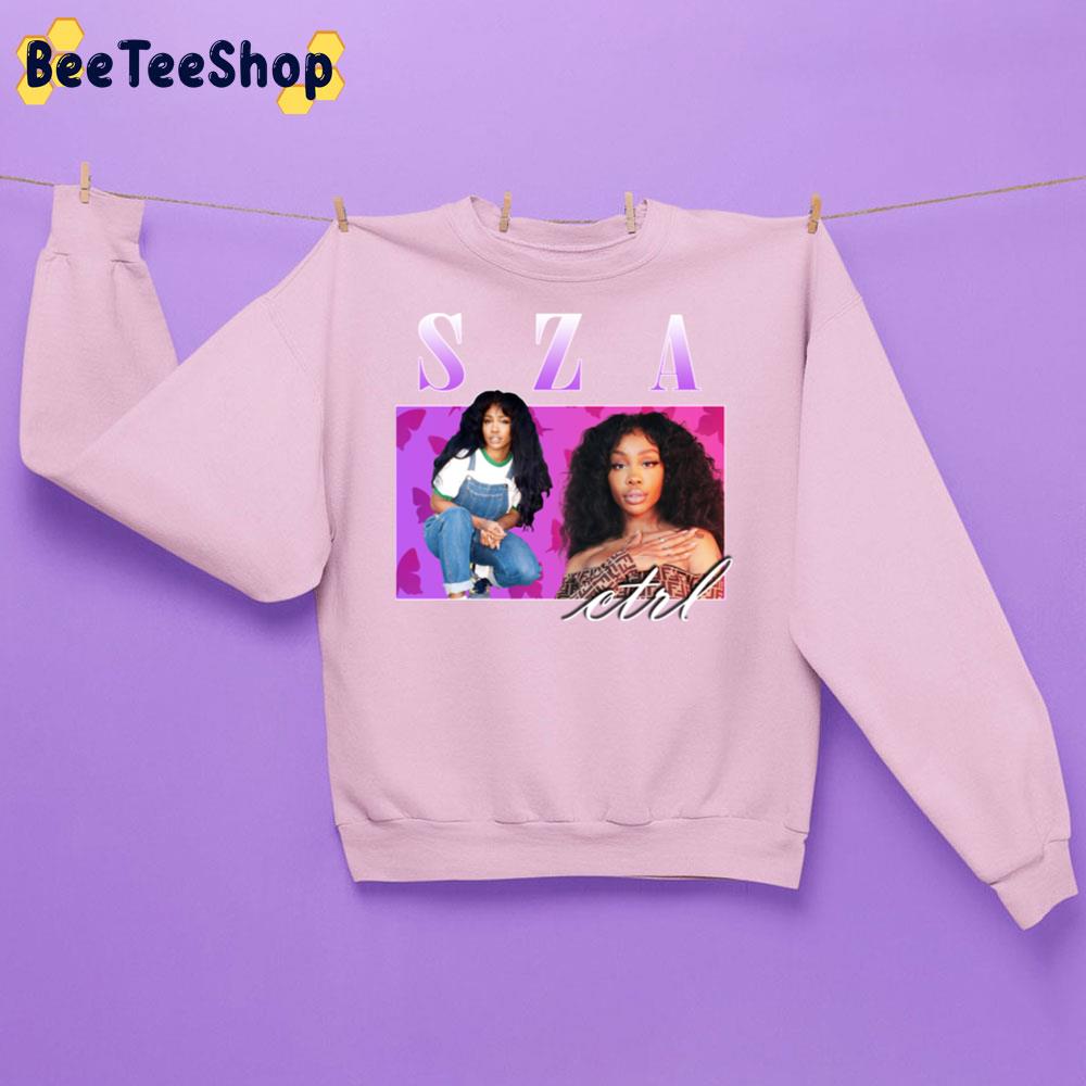 Retro Vintage Hip Hop 90's Sza Trending Unisex Sweatshirt Retro Vintage Hip Hop 90's Sza Trending Unisex Sweatshirt