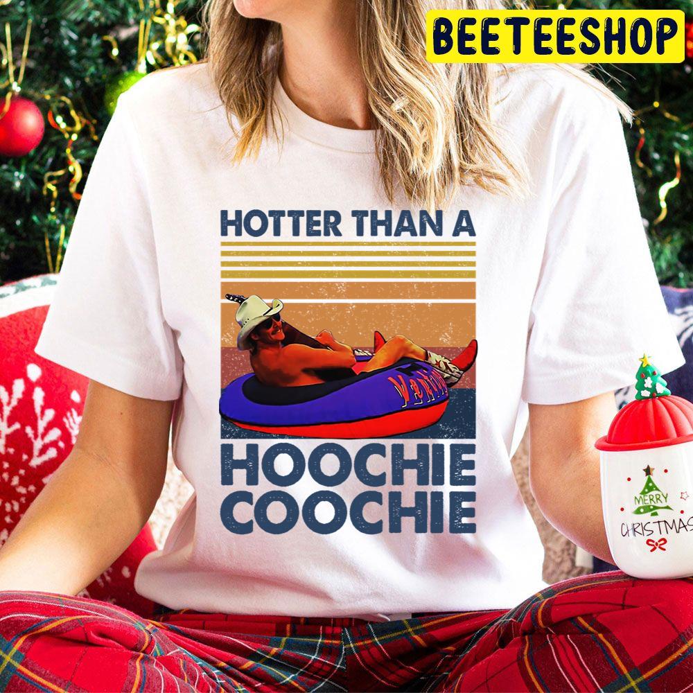 Retro Vintage Hotter Than A Hoochie Coochie Trending Unisex Hoodie Retro Vintage Hotter Than A Hoochie Coochie Trending Unisex Hoodie