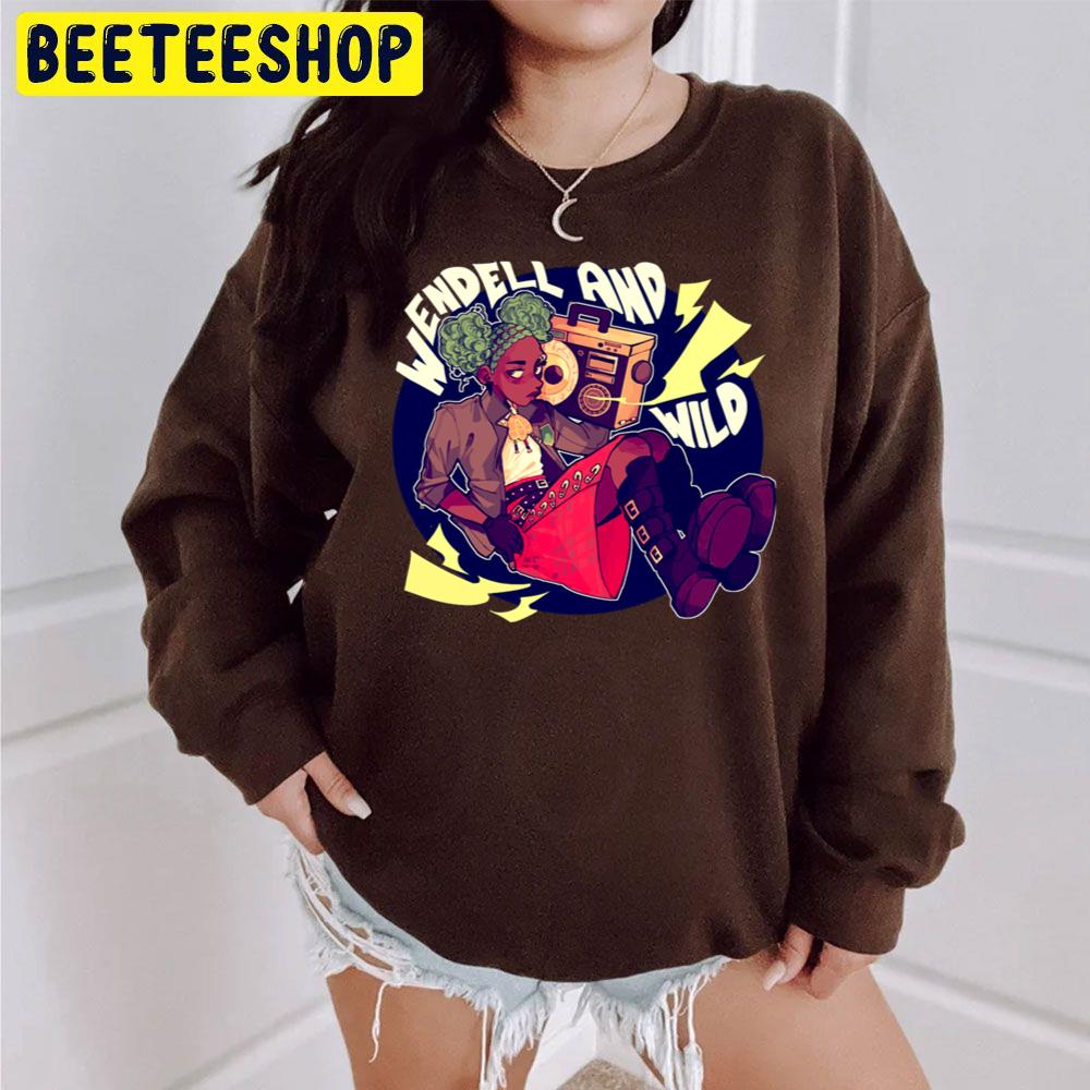 Retro Vintage Wendell And Wild Trending Unisex Sweatshirt Retro Vintage Wendell And Wild Trending Unisex Sweatshirt