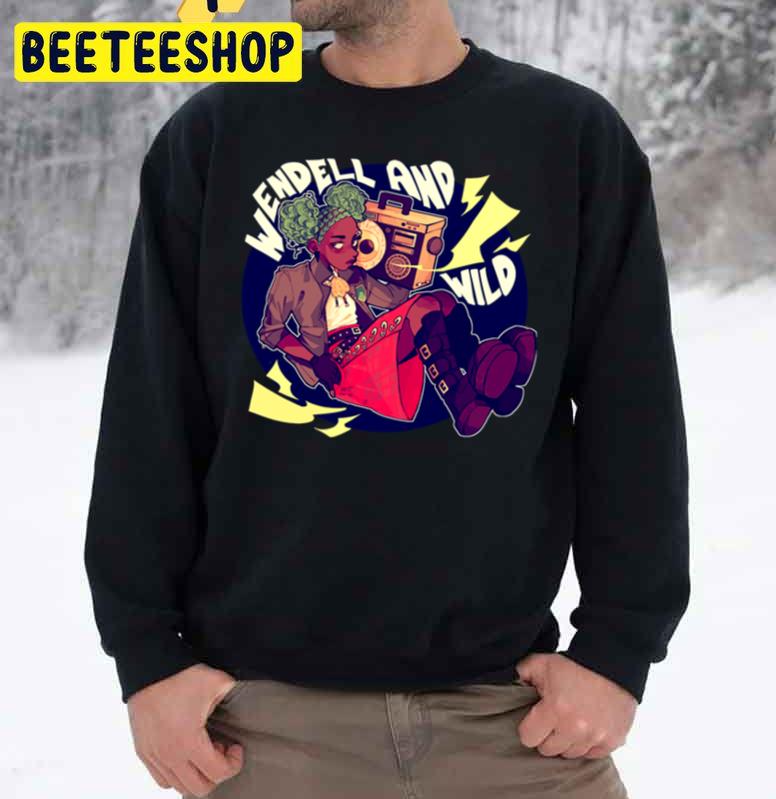 Retro Vintage Wendell And Wild Trending Unisex Sweatshirt Retro Vintage Wendell And Wild Trending Unisex Sweatshirt