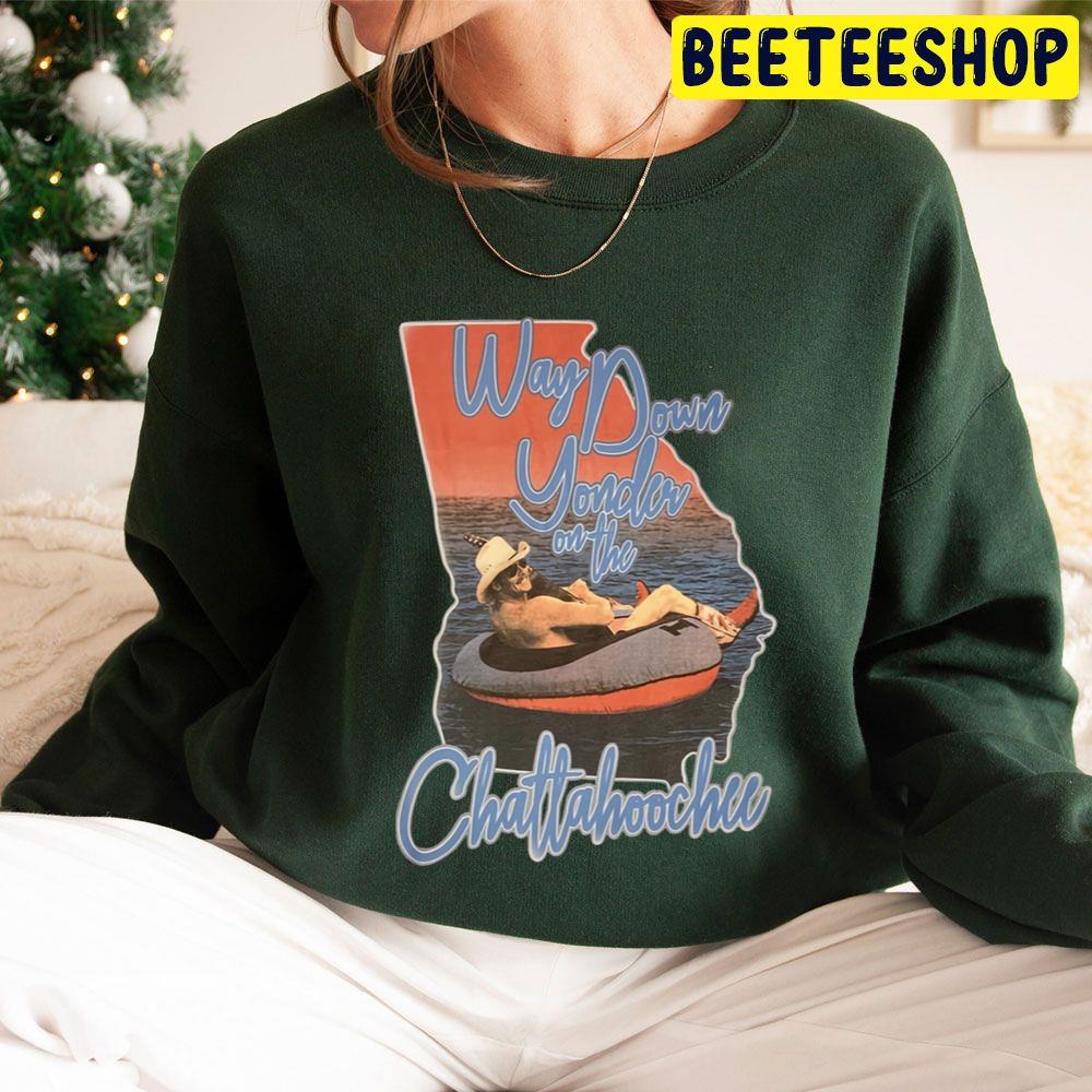 Retro Way Down Yonder On The Chattahoochee Alan Jackson Trending Unisex Hoodie Retro Way Down Yonder On The Chattahoochee Alan Jackson Trending Unisex Hoodie