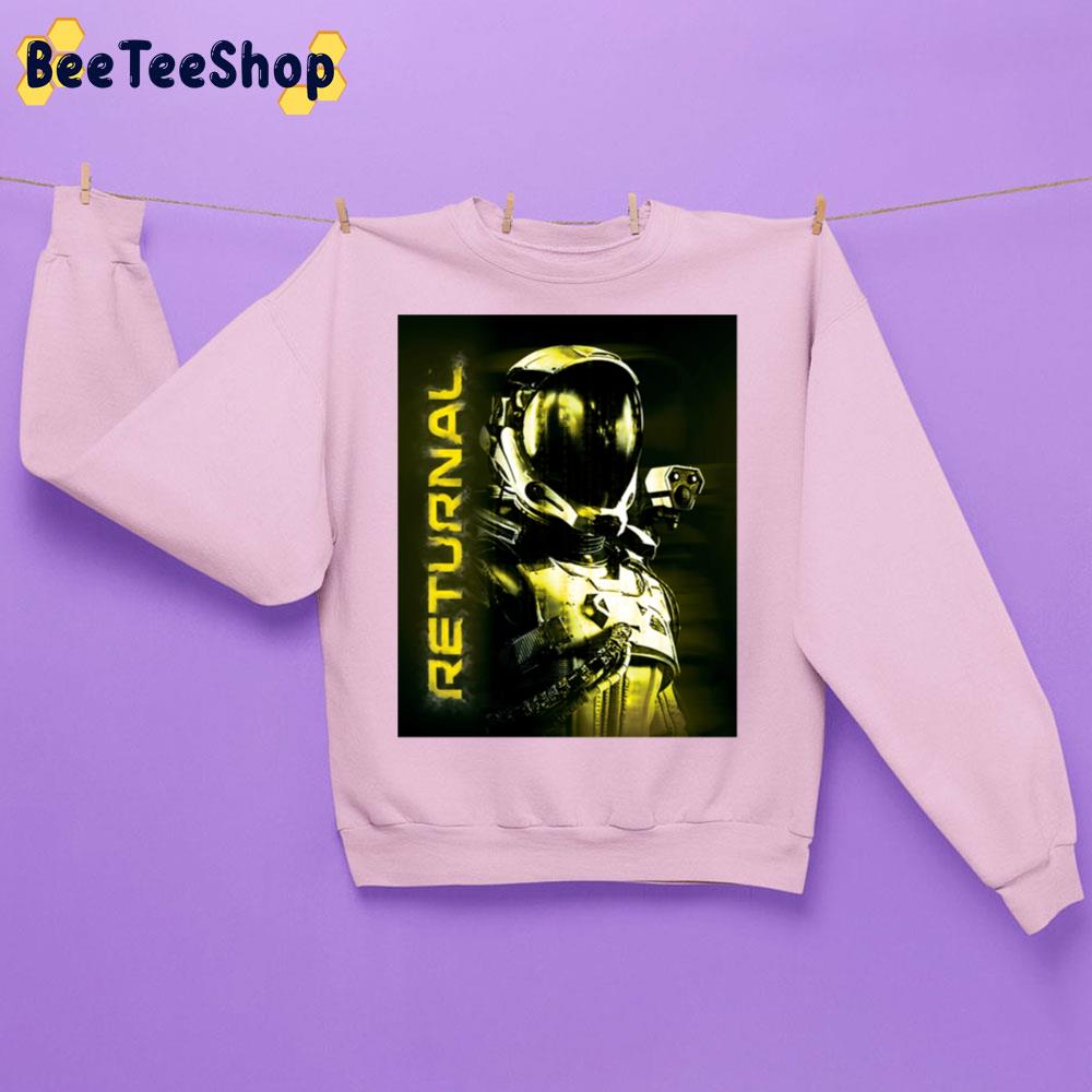 Returnal Game Logo And Selene Trending Unisex Sweatshirt Returnal Game Logo And Selene Trending Unisex Sweatshirt
