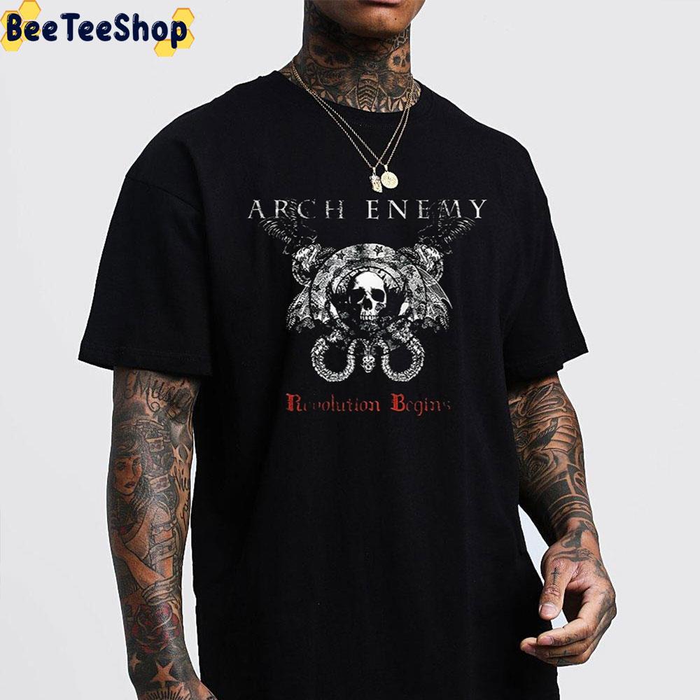 Revolution Begins Arch Enemy Trending Unisex Sweatshirt Revolution Begins Arch Enemy Trending Unisex Sweatshirt