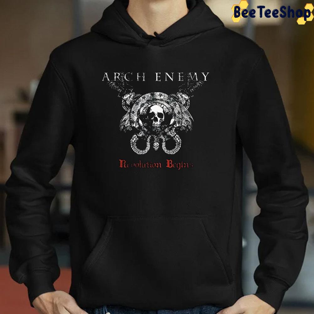 Revolution Begins Arch Enemy Trending Unisex Sweatshirt Revolution Begins Arch Enemy Trending Unisex Sweatshirt