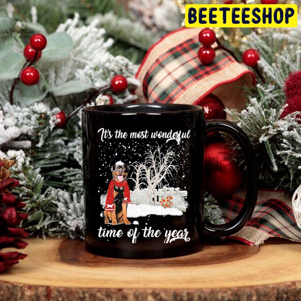 Rottweiler It's The Most Wonderful Time Of The Year Christmas Trending Unisex Hoodie Rottweiler It's The Most Wonderful Time Of The Year Christmas Trending Unisex Hoodie