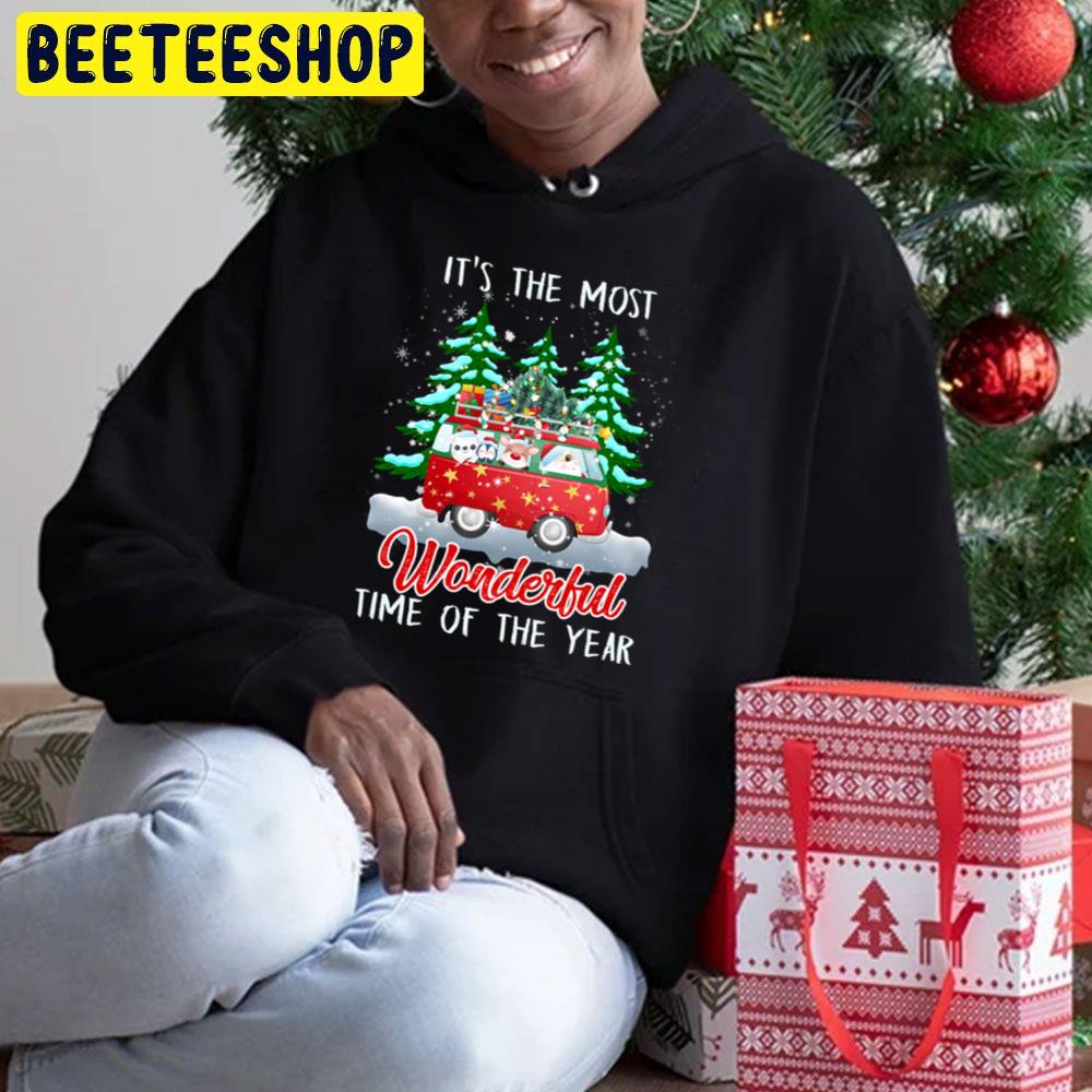 Santa And Friends It’s The Most Wonderful Time Of The Year Christmas Trending Unisex Hoodie Santa And Friends It’s The Most Wonderful Time Of The Year Christmas Trending Unisex Hoodie