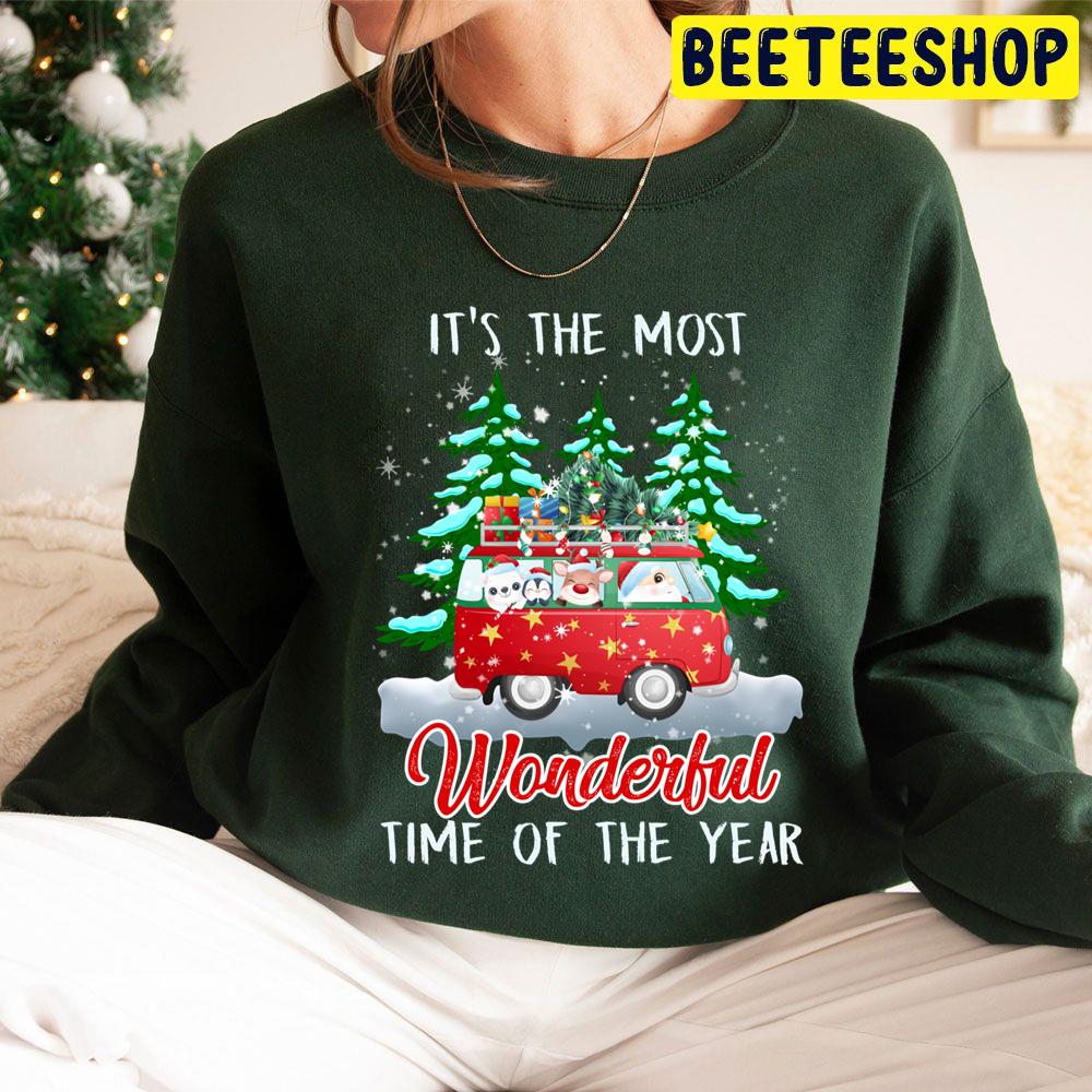 Santa And Friends It’s The Most Wonderful Time Of The Year Christmas Trending Unisex Hoodie Santa And Friends It’s The Most Wonderful Time Of The Year Christmas Trending Unisex Hoodie