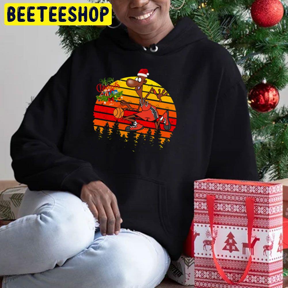 Santa Basketball Christmas Trending Unisex Hoodie Santa Basketball Christmas Trending Unisex Hoodie