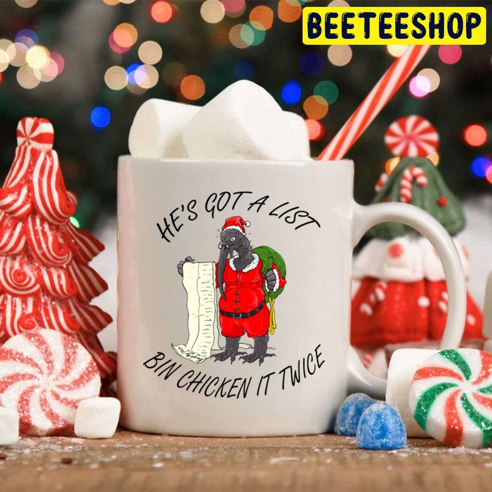 Santa Bin Chicken Christmas Trending Unisex Hoodie Santa Bin Chicken Christmas Trending Unisex Hoodie