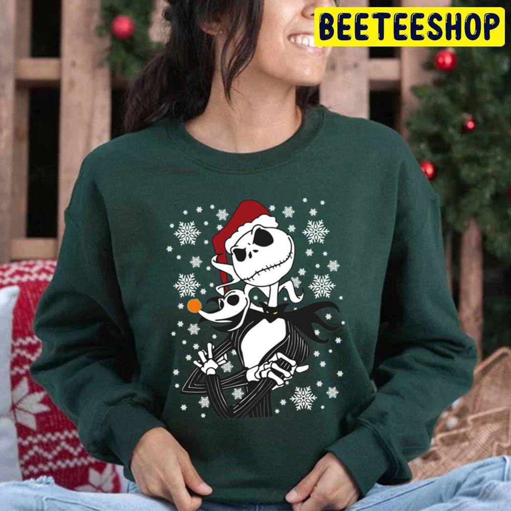 Santa Jack Nightmare Before Xmas Skellington Trending Unisex Hoodie Santa Jack Nightmare Before Xmas Skellington Trending Unisex Hoodie