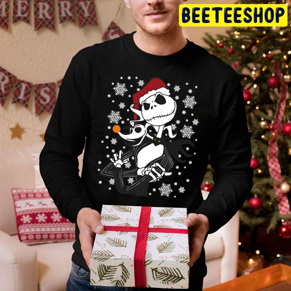 Santa Jack Nightmare Before Xmas Skellington Trending Unisex Hoodie Santa Jack Nightmare Before Xmas Skellington Trending Unisex Hoodie
