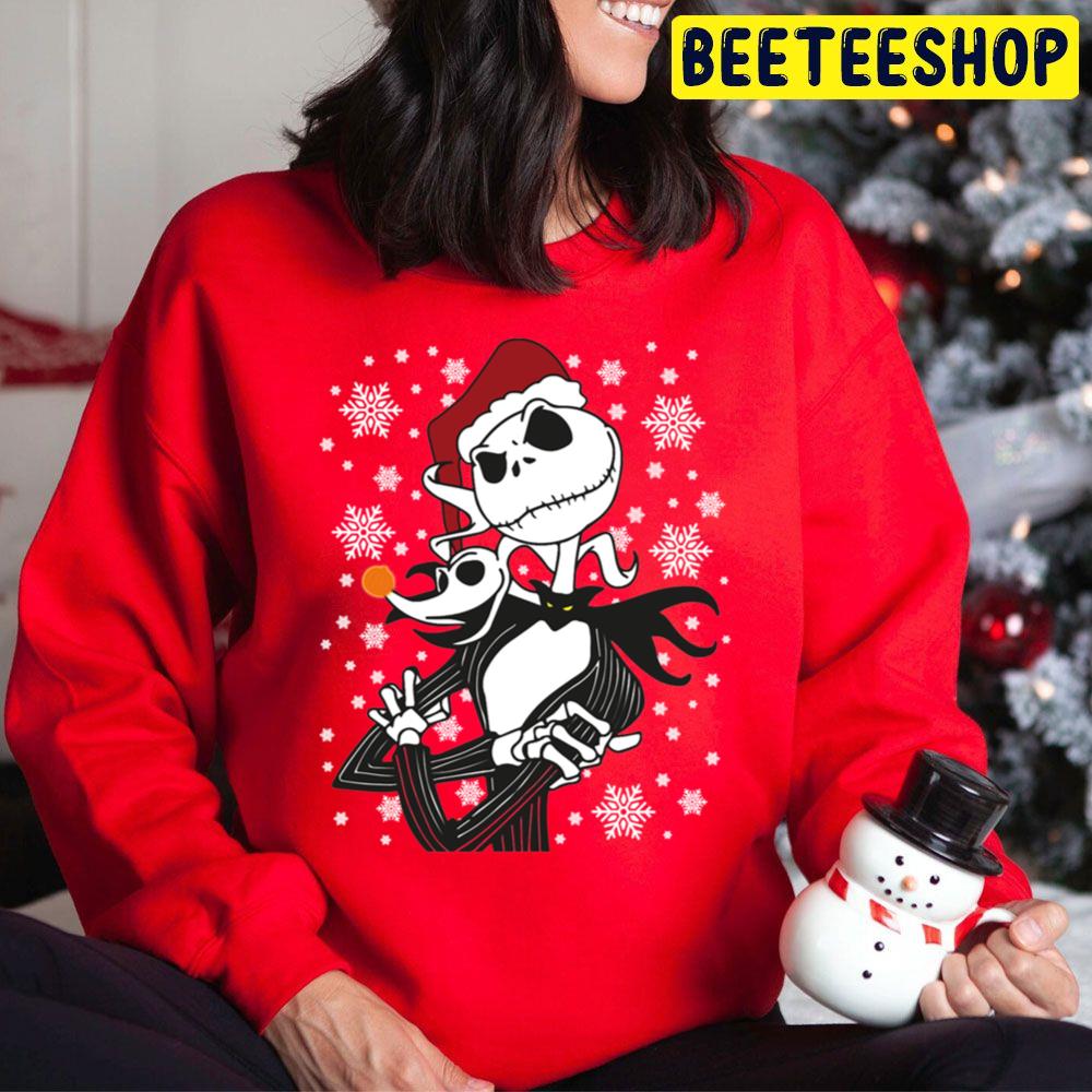 Santa Jack Nightmare Before Xmas Skellington Trending Unisex Hoodie Santa Jack Nightmare Before Xmas Skellington Trending Unisex Hoodie