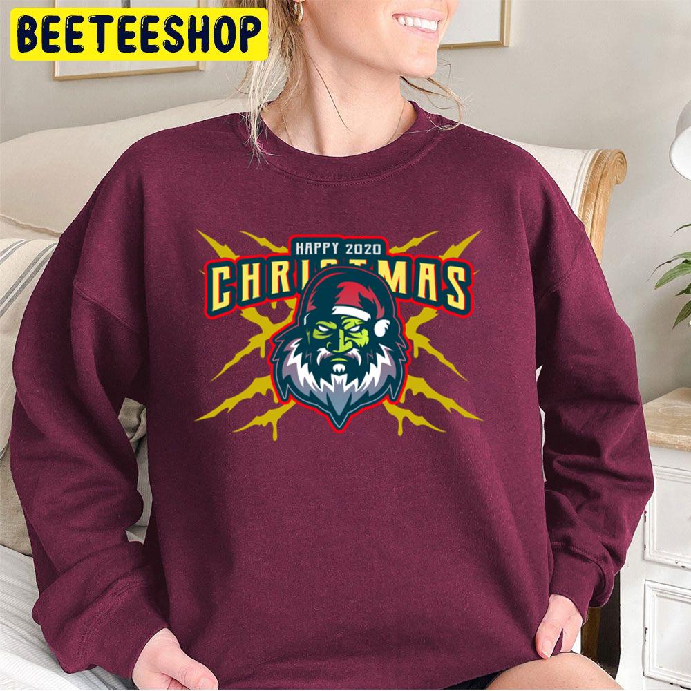 Santa Wishing Everyone A Happy Xmas 2020 Trending Unisex Sweatshirt Santa Wishing Everyone A Happy Xmas 2020 Trending Unisex Sweatshirt