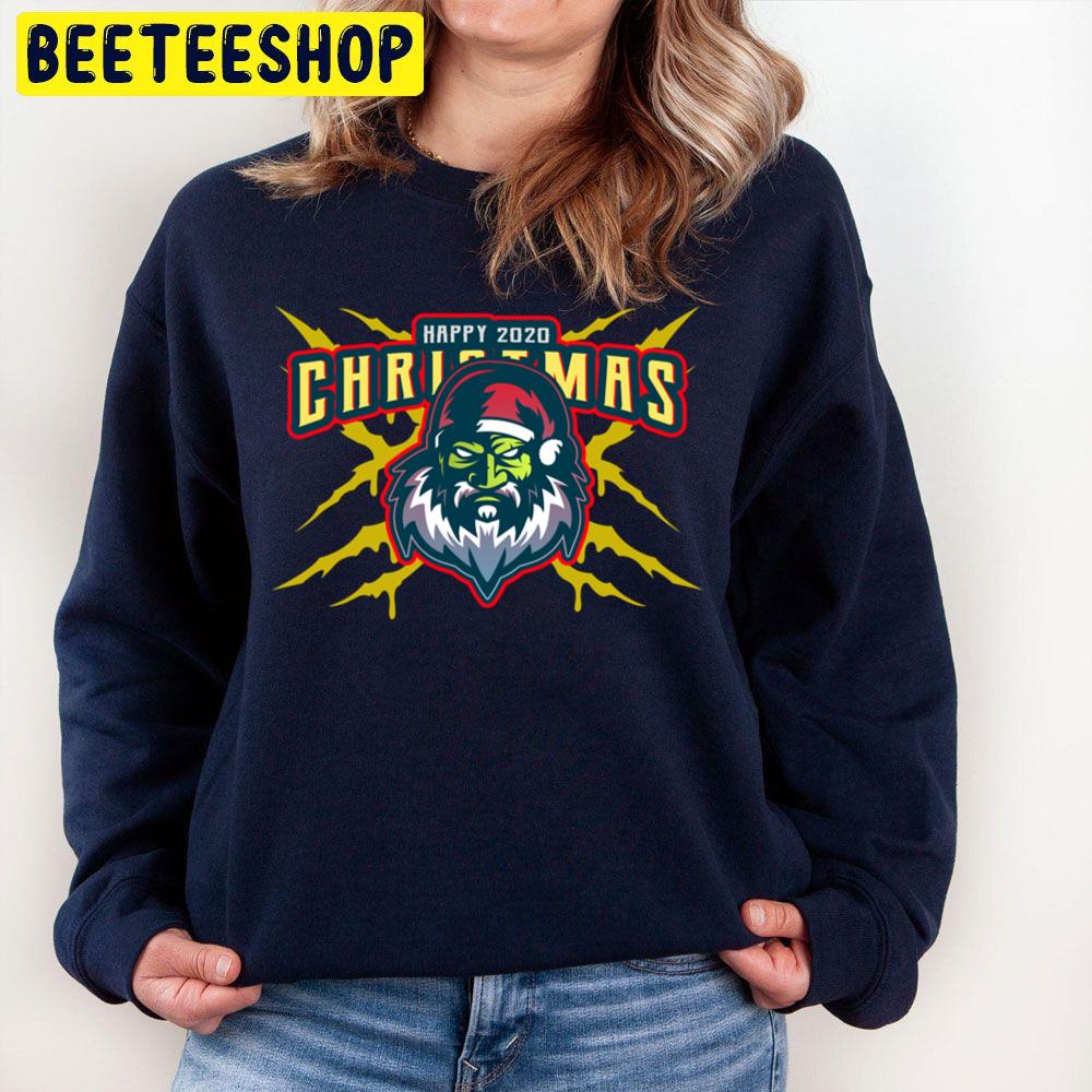 Santa Wishing Everyone A Happy Xmas 2020 Trending Unisex Sweatshirt Santa Wishing Everyone A Happy Xmas 2020 Trending Unisex Sweatshirt