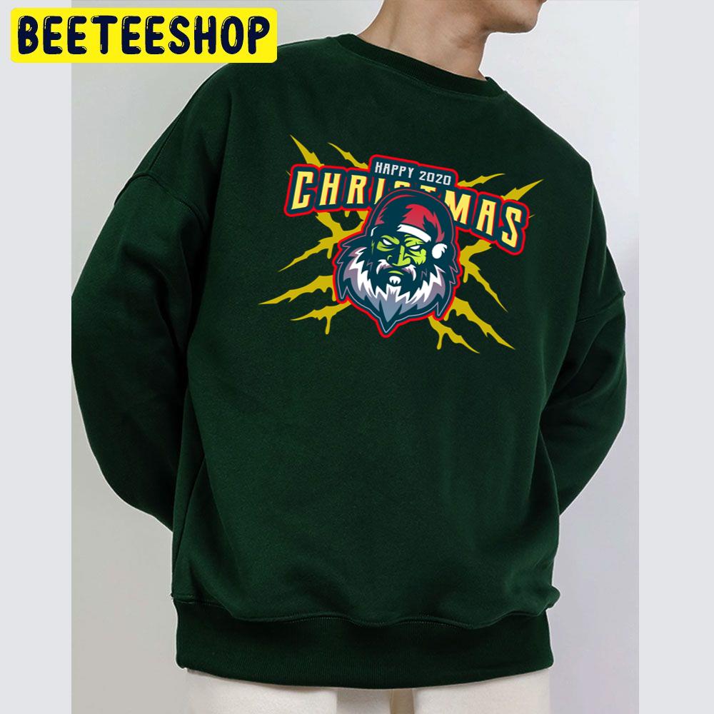 Santa Wishing Everyone A Happy Xmas 2020 Trending Unisex Sweatshirt Santa Wishing Everyone A Happy Xmas 2020 Trending Unisex Sweatshirt