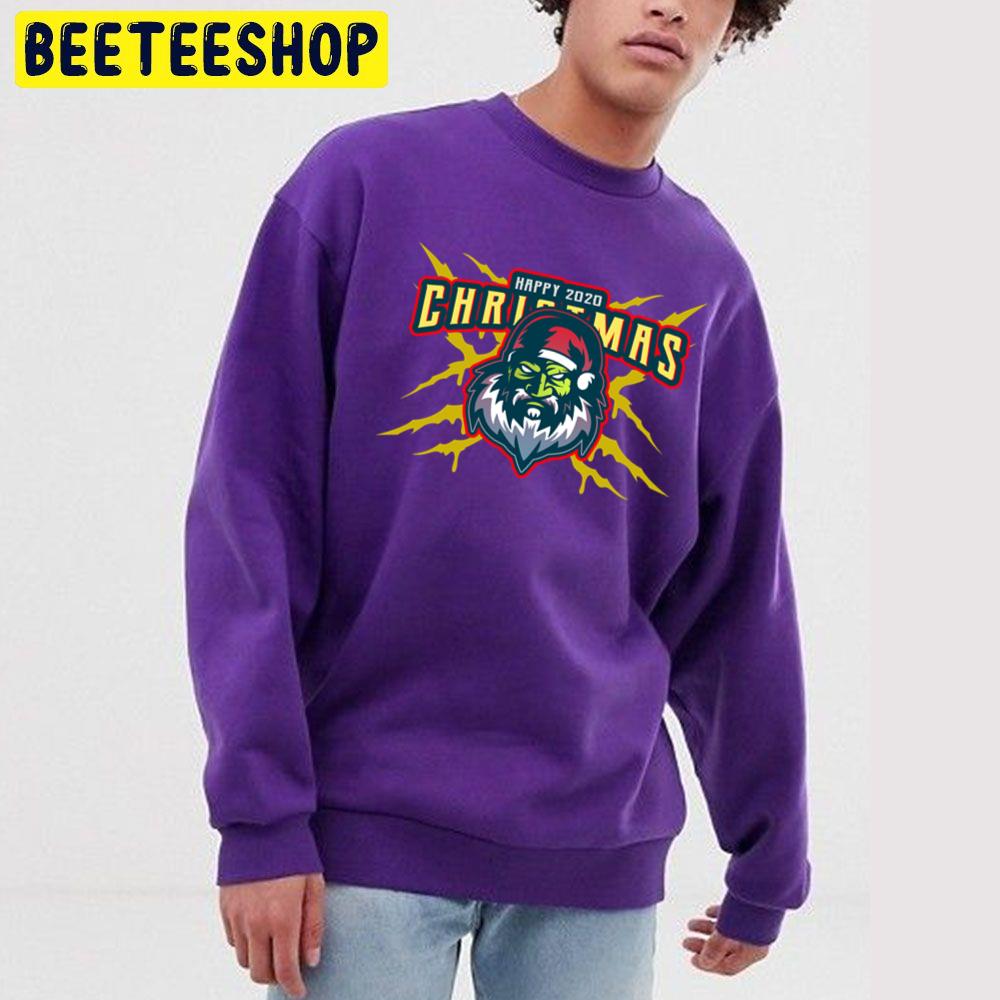 Santa Wishing Everyone A Happy Xmas 2020 Trending Unisex Sweatshirt Santa Wishing Everyone A Happy Xmas 2020 Trending Unisex Sweatshirt