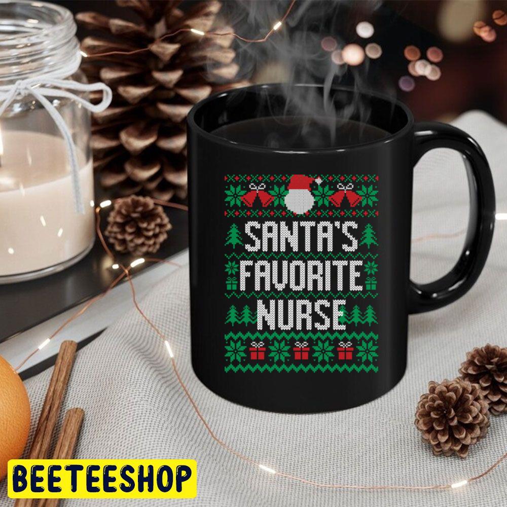 Santa's Favorite Nurse Christmas Trending Unisex Hoodie Santa's Favorite Nurse Christmas Trending Unisex Hoodie
