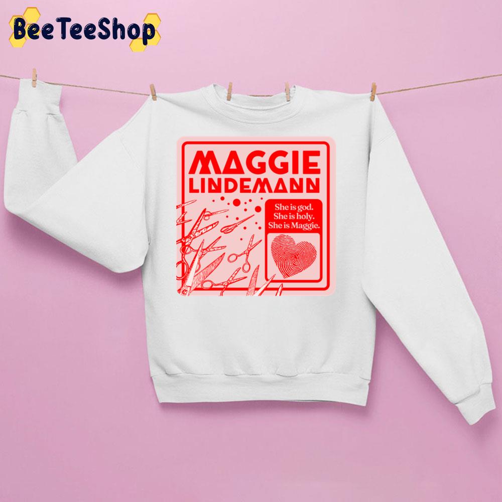 She Is God She Is Holy She Is Maggie Lindemann Trending Unisex Sweatshirt She Is God She Is Holy She Is Maggie Lindemann Trending Unisex Sweatshirt