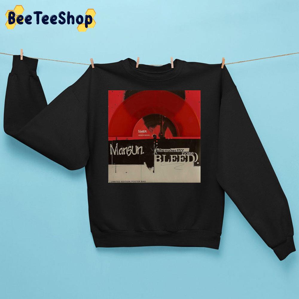 She Makes My Nose Bleed Mansun 1997 Trending Unisex Sweatshirt She Makes My Nose Bleed Mansun 1997 Trending Unisex Sweatshirt