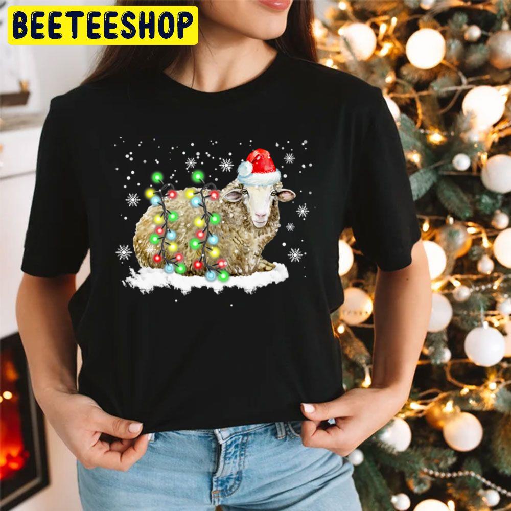 Sheep Christmas Mashup Trending Unisex Hoodie Sheep Christmas Mashup Trending Unisex Hoodie
