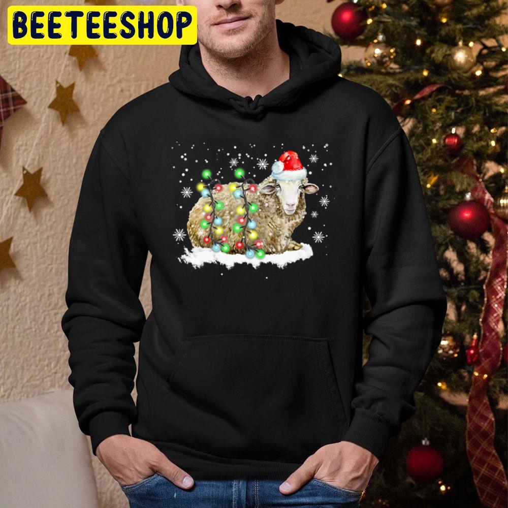 Sheep Christmas Mashup Trending Unisex Hoodie Sheep Christmas Mashup Trending Unisex Hoodie