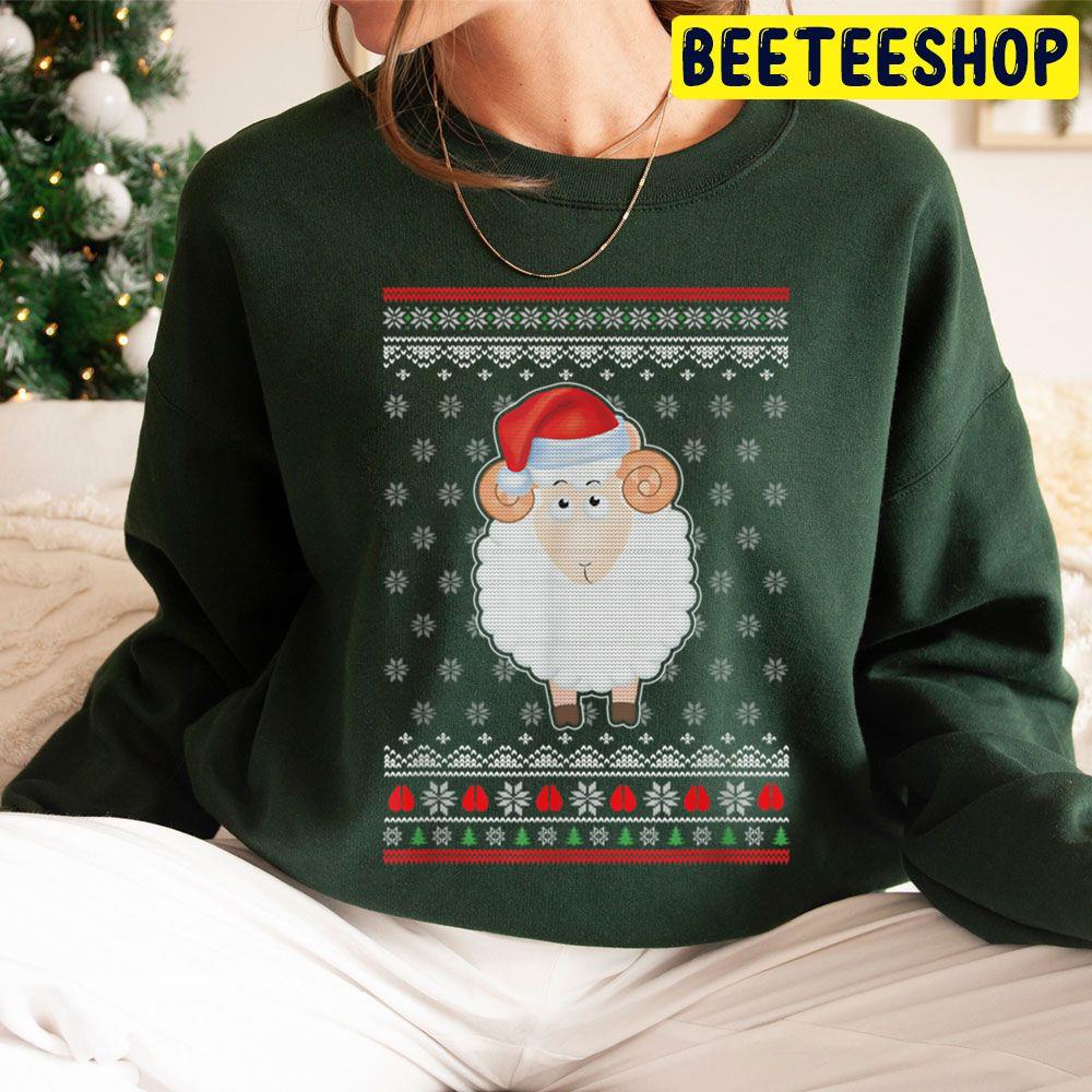 Sheep Knit Pattern Christmas Trending Unisex Hoodie Sheep Knit Pattern Christmas Trending Unisex Hoodie