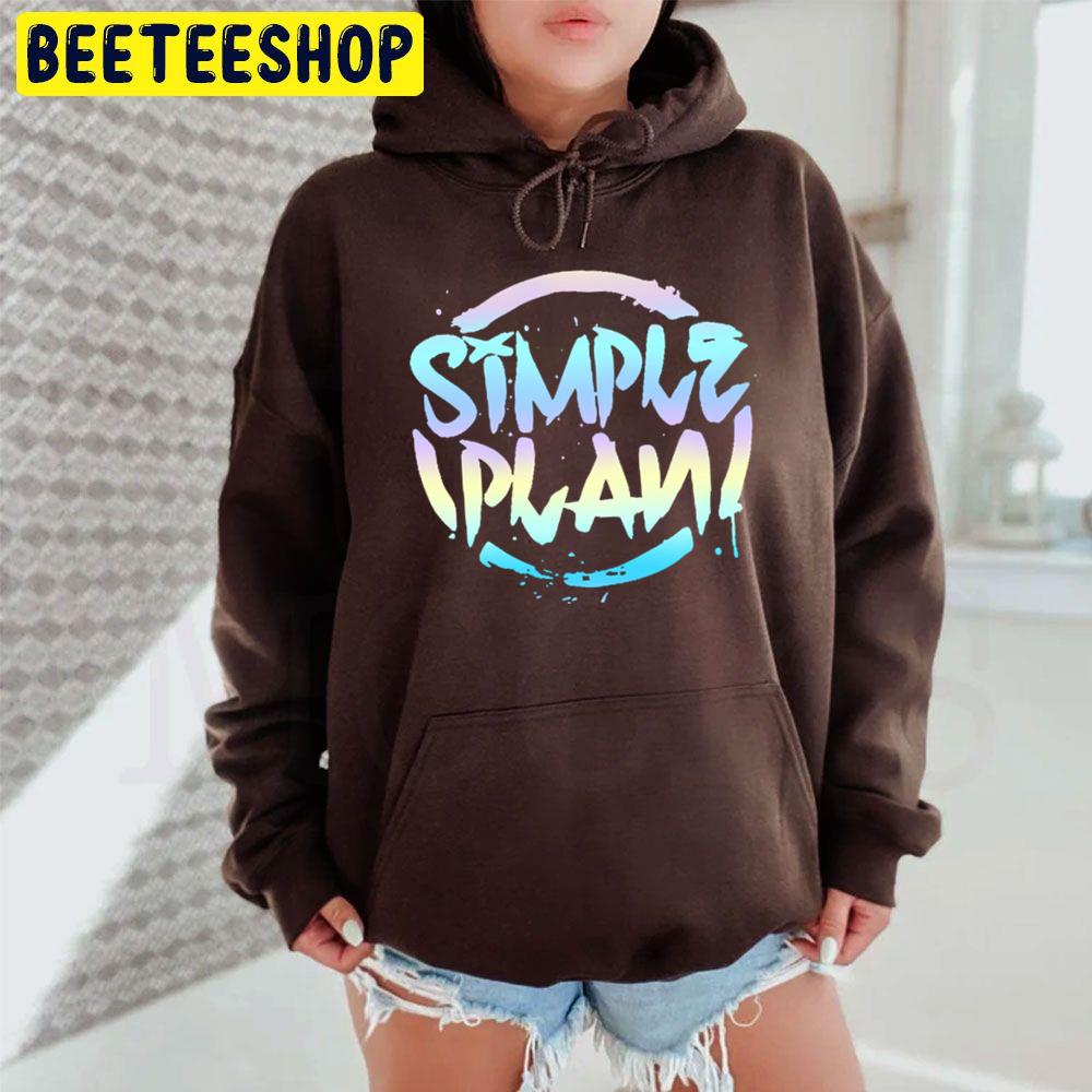 Simple Plan Colorful Art Trending Unisex Hoodie Simple Plan Colorful Art Trending Unisex Hoodie
